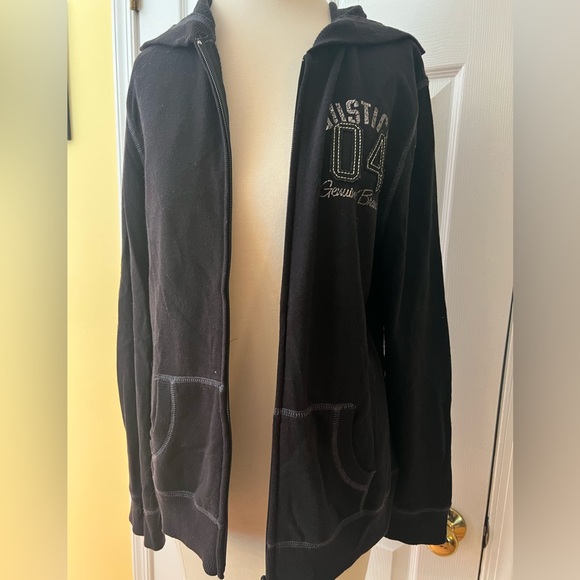 Girls Justice Full Zip Hooded Jacket - Picture 4 of 10